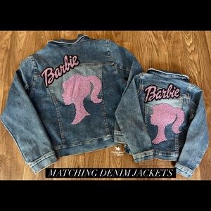 Brand new Matching Barbie Denim Jackets!! All details at the description